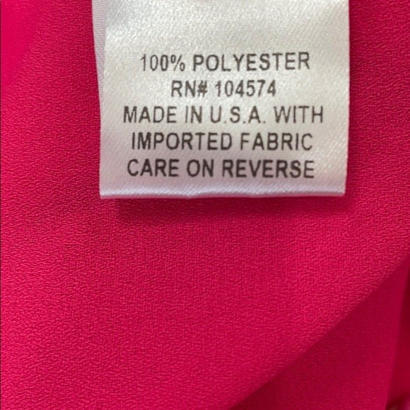 The Vanity Room Pink Blouse size XS - Picture 4 of 5